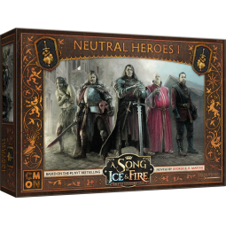 Jeu de Figurine Héros Neutre Le Trône de Fer A Song of Ice and Fire