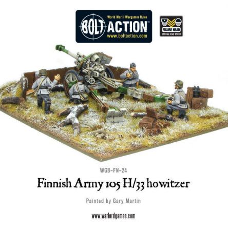 Bolt Action: Finnish 105mm Howitzer - HOBBY MAX