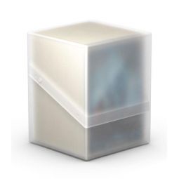 Ultimate Guard boîte pour cartes Deck Case 100+ taille standard Blanc