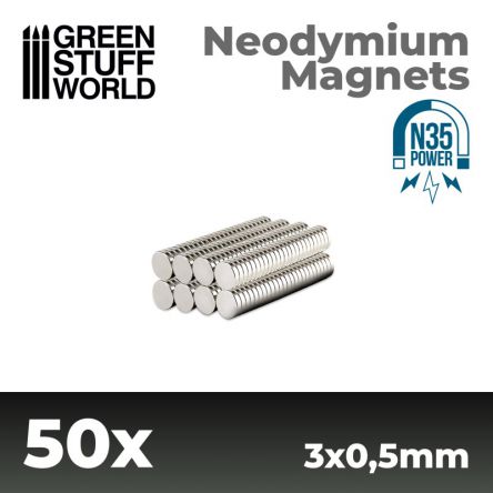 1000 aimant rond 3mm x 1,5mm néodyme ndfeb très puissant magnet fimo  scrapbooking epaisseur 1mm - Un grand marché