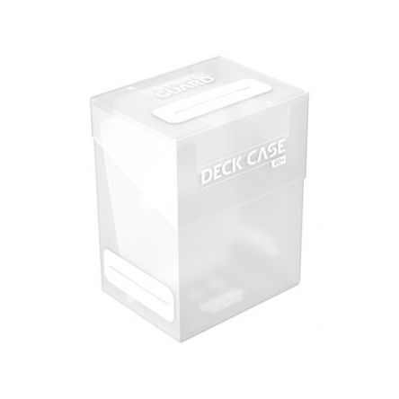 Deck Box: Boite pour Cartes 80+ Taille Standard Transparent